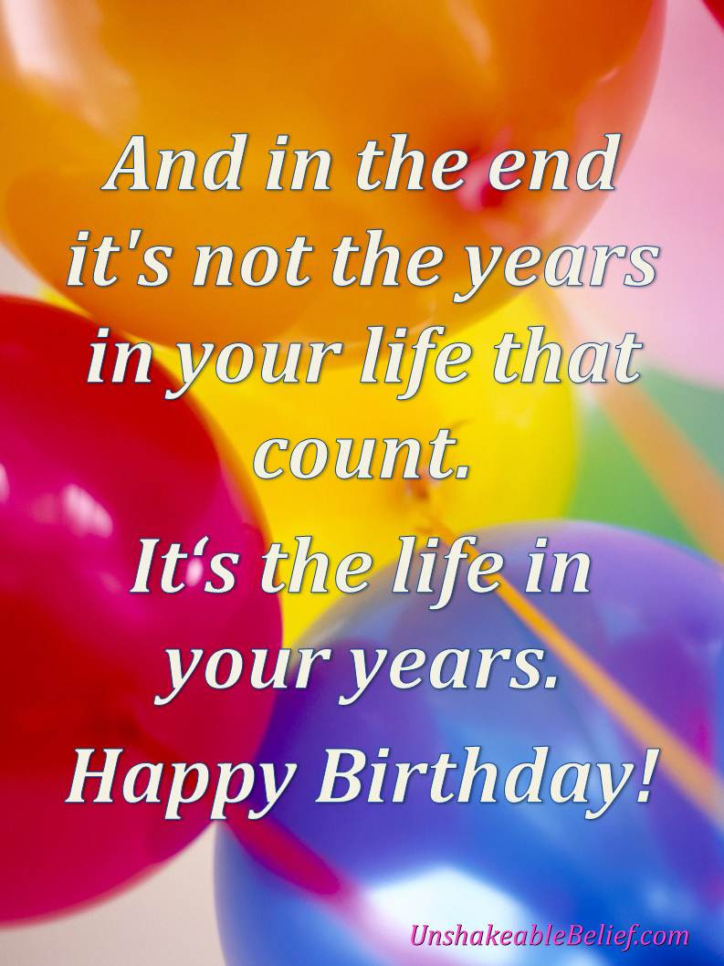 Happy Birthday Christian Quote
 Christian Inspirational Birthday Quotes QuotesGram