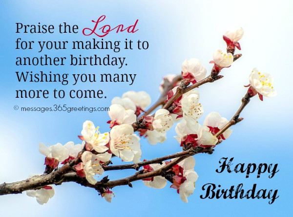 Happy Birthday Christian Quote
 christian birthday messages 365greetings