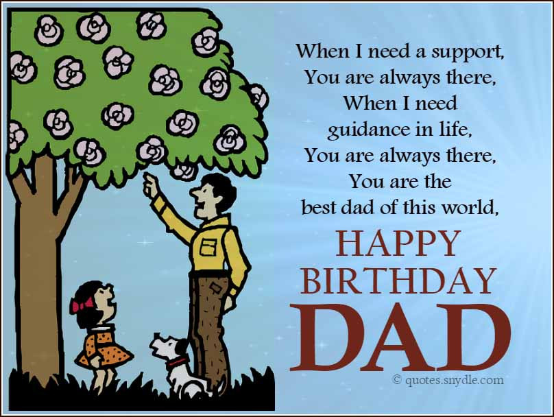 Happy Birthday Dad From Daughter Quotes
 Happy Birthday Dad Quotes Quotes and Sayings