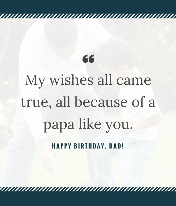 Happy Birthday Dad From Daughter Quotes
 Happy Birthday Dad 40 Quotes to Wish Your Dad the Best