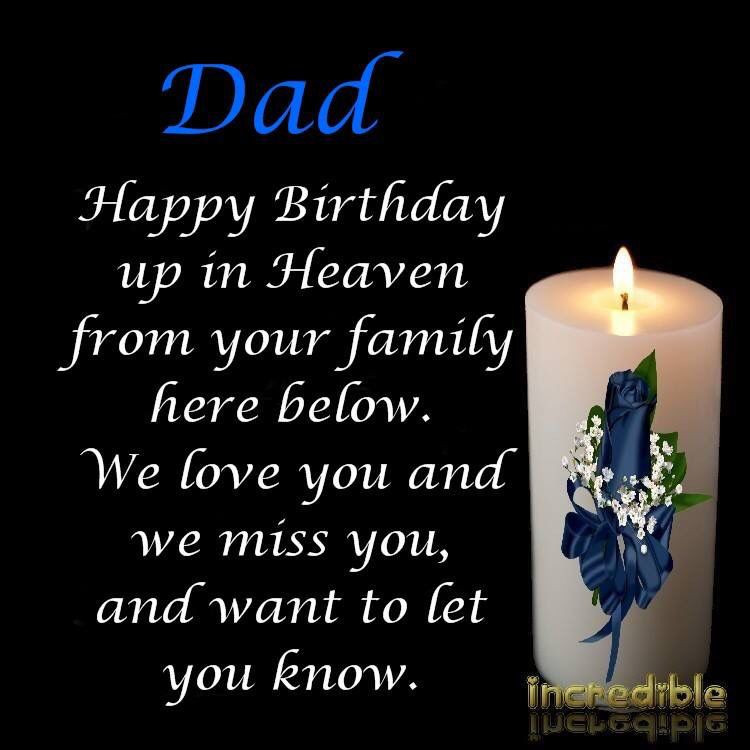 Happy Birthday Dad In Heaven Quotes
 ️ HAPPY BIRTHDAY IN HEAVEN DAD