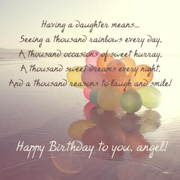 Happy Birthday Daughter Quotes
 Happy Birthday Dad From Daughter Quotes QuotesGram