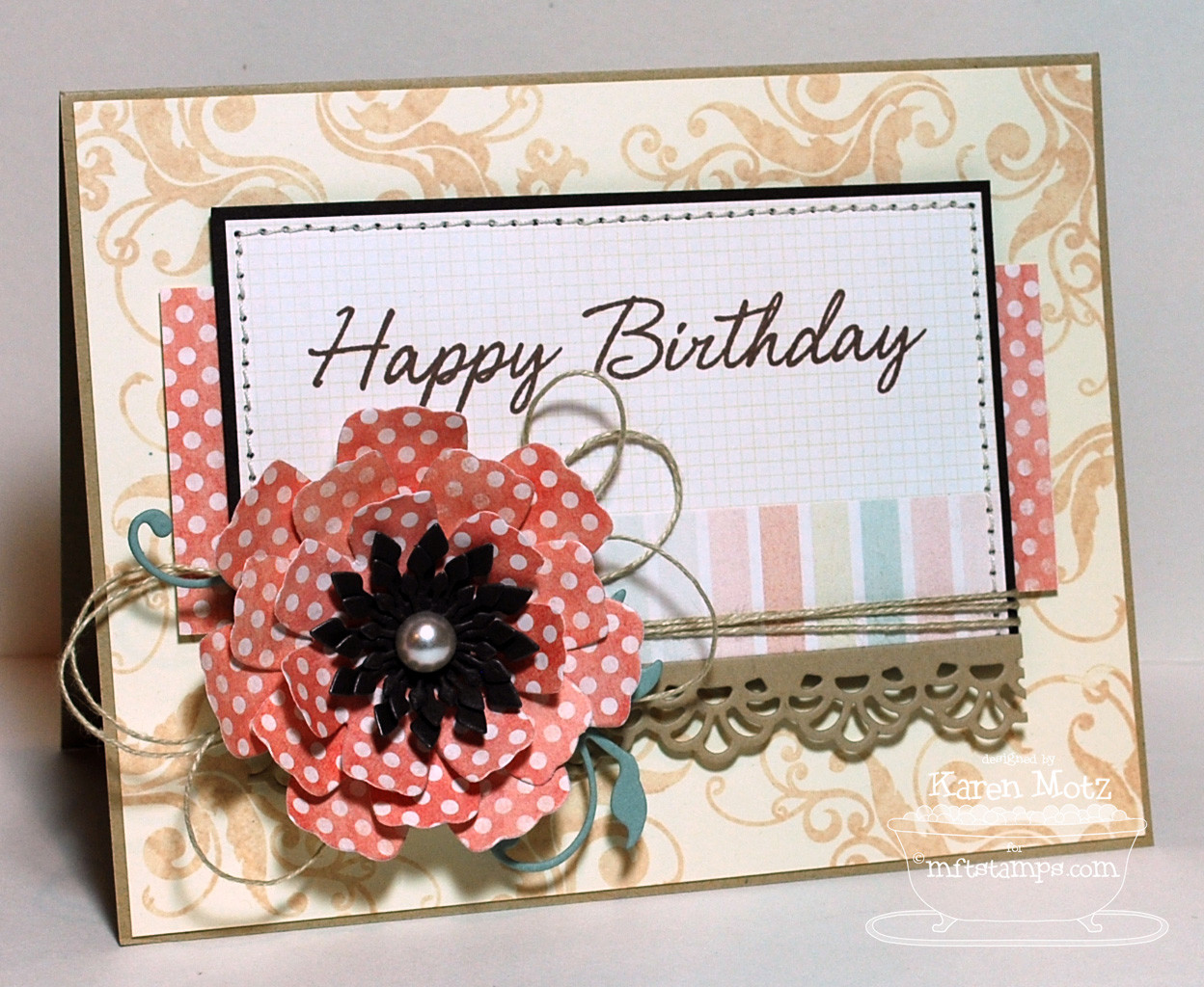 Happy Birthday E Card
 Paper Playhouse Happy Birthday