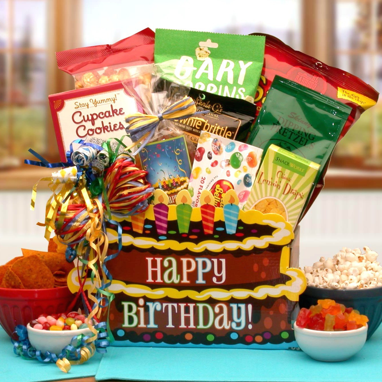 Happy Birthday Gift Baskets
 You Take The Cake Happy Birthday Gift Box