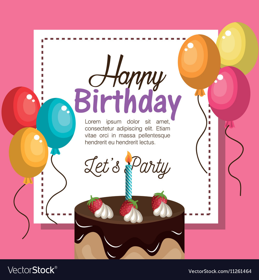 Happy Birthday Invitation Cards
 Birthday Invitation Card