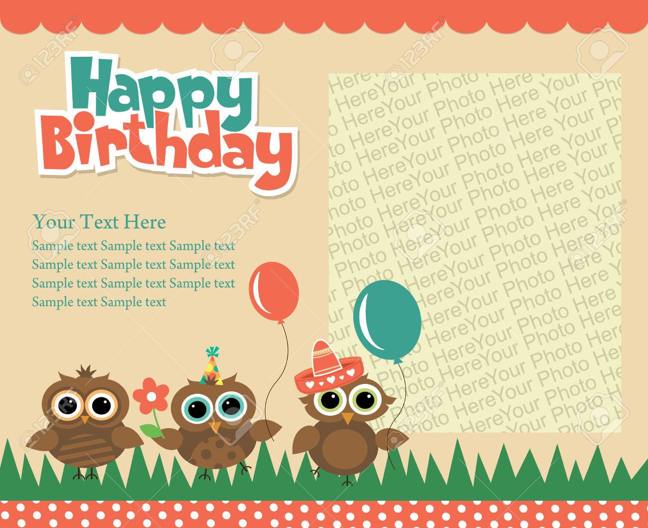 Happy Birthday Invitation Cards
 birthday invitation Happy birthday invitation cards