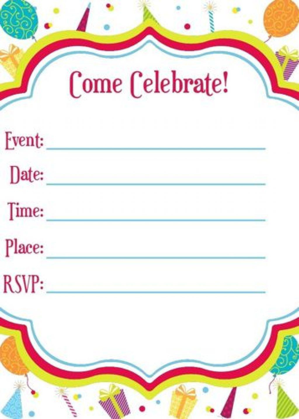 Happy Birthday Invitation Cards
 Happy Birthday Invitation Cards Happy Birthday