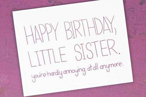 Happy Birthday Lil Sister Quotes
 The 105 Happy Birthday Little Sister Quotes and Wishes