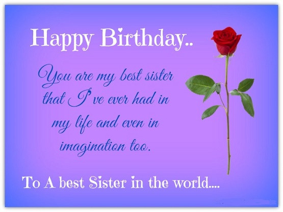 Happy Birthday Lil Sister Quotes
 Birthday Quotes for Sister Cute Happy Birthday Sister Quotes