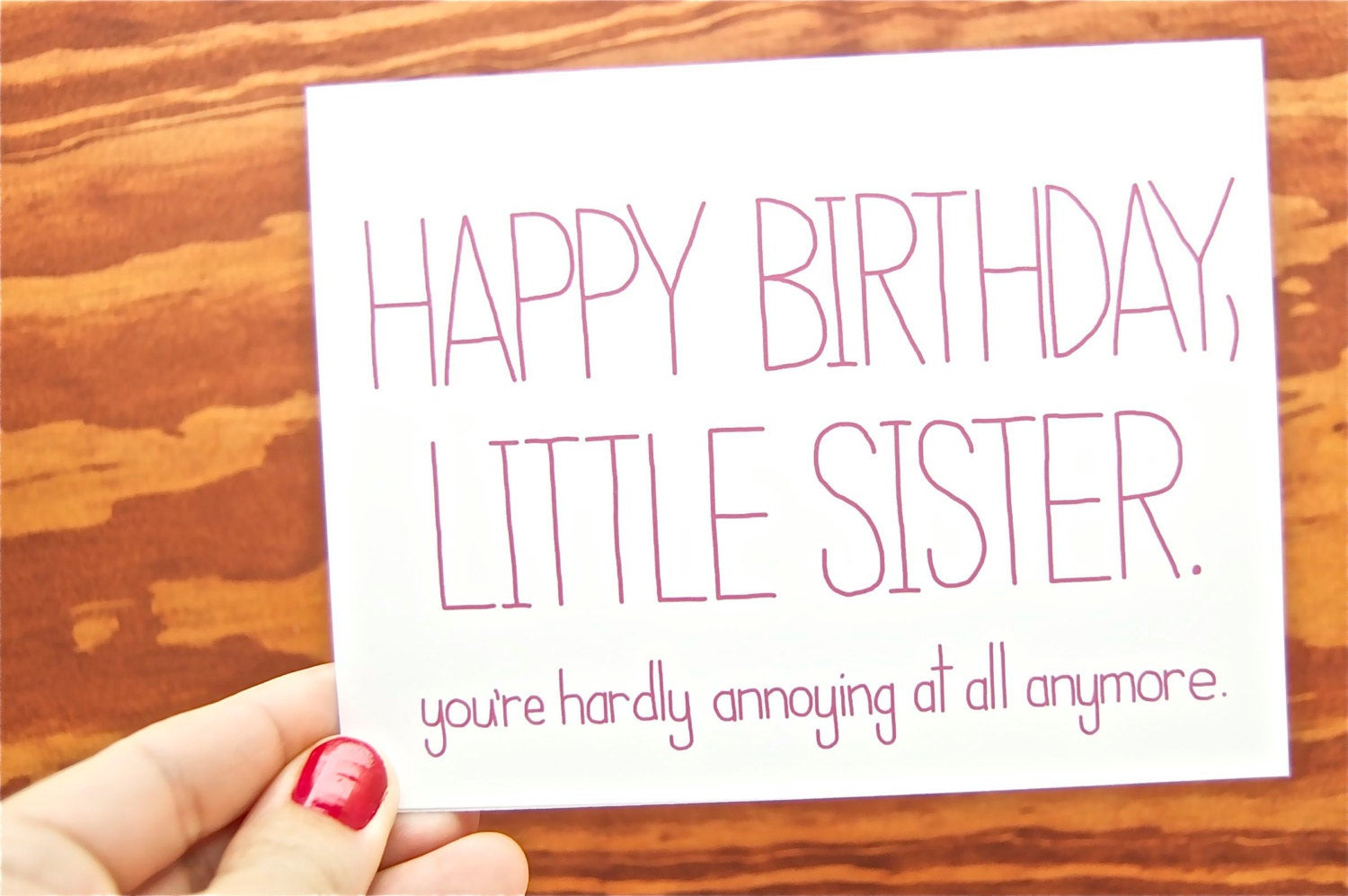 Happy Birthday Little Sister Quotes
 Little Sister Quotes Funny QuotesGram