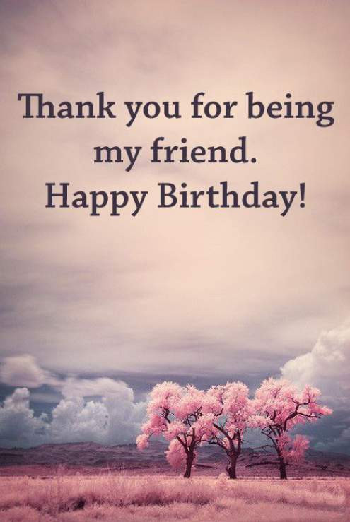 Happy Birthday My Friend Quotes
 32 Best Thank You Quotes and Sayings