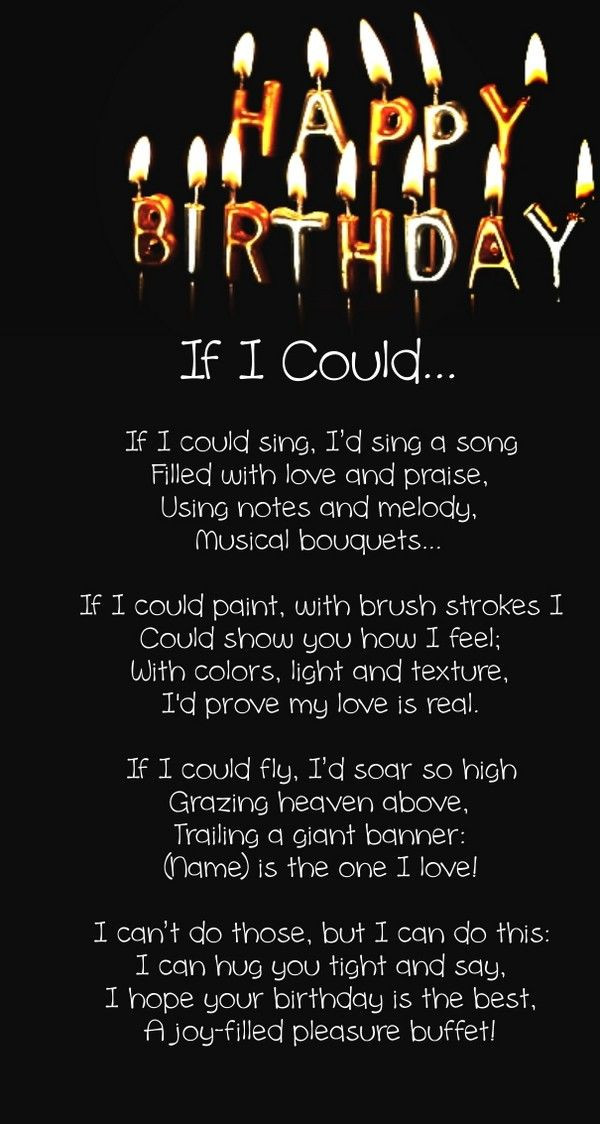 Happy Birthday Poems For Him Funny
 52 Best Happy Birthday Poems