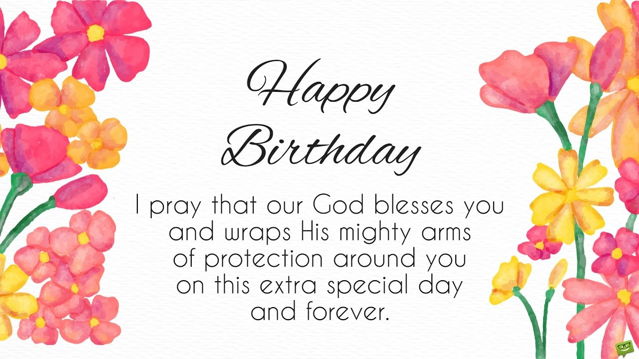 Happy Birthday Prayer Quotes
 Blessings from the Heart