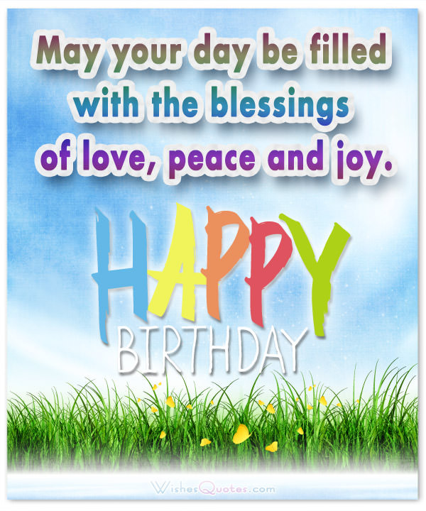 Happy Birthday Prayer Quotes
 Christian Birthday Wishes