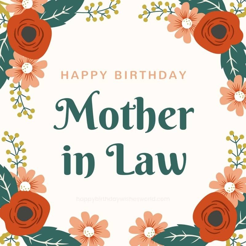 Happy Birthday Quote For Mother In Law
 120 Happy Birthday Mother in Law Wishes Find the perfect