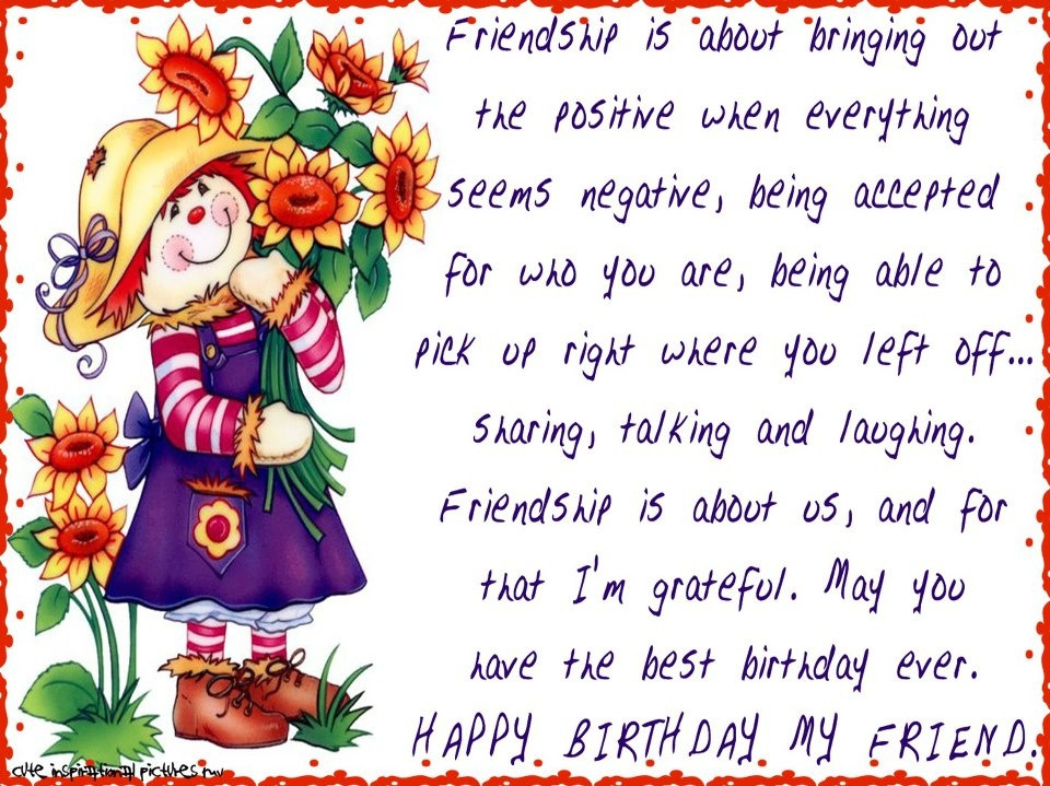 Happy Birthday Quote To A Friend
 Birthday Quotes For Friends 49 Picture Quotes