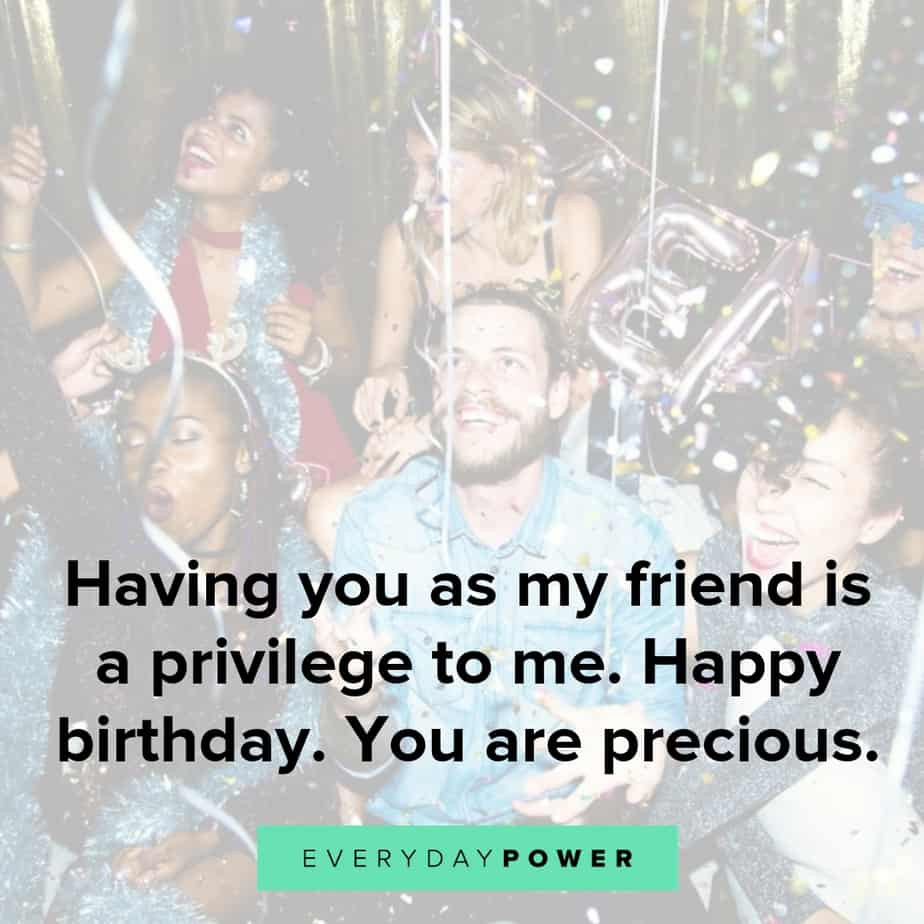 Happy Birthday Quote To A Friend
 75 Happy Birthday Quotes & Wishes For a Best Friend 2019