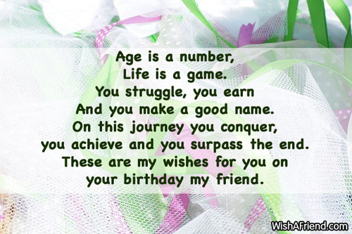 Happy Birthday Quotes For A Good Friend
 Friends Birthday Sayings