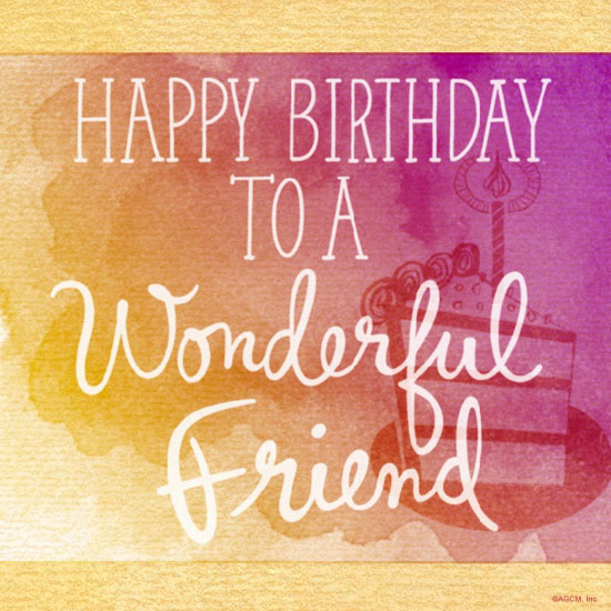 Happy Birthday Quotes For A Good Friend
 Birthday Wishes for a Friend Blue Mountain Blog