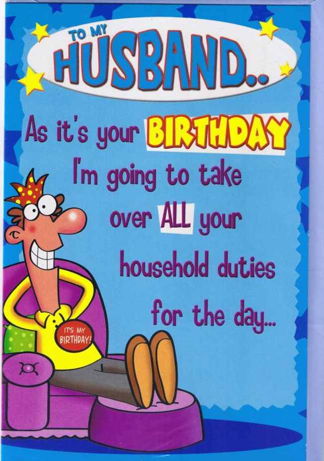 Happy Birthday Quotes For Husband Funny
 FUNNY HAPPY BIRTHDAY QUOTES FOR YOUR HUSBAND image quotes