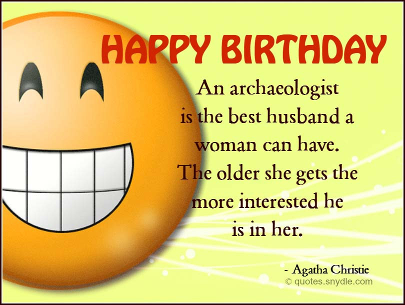 Happy Birthday Quotes For Husband Funny
 Birthday Quotes for Husband Quotes and Sayings