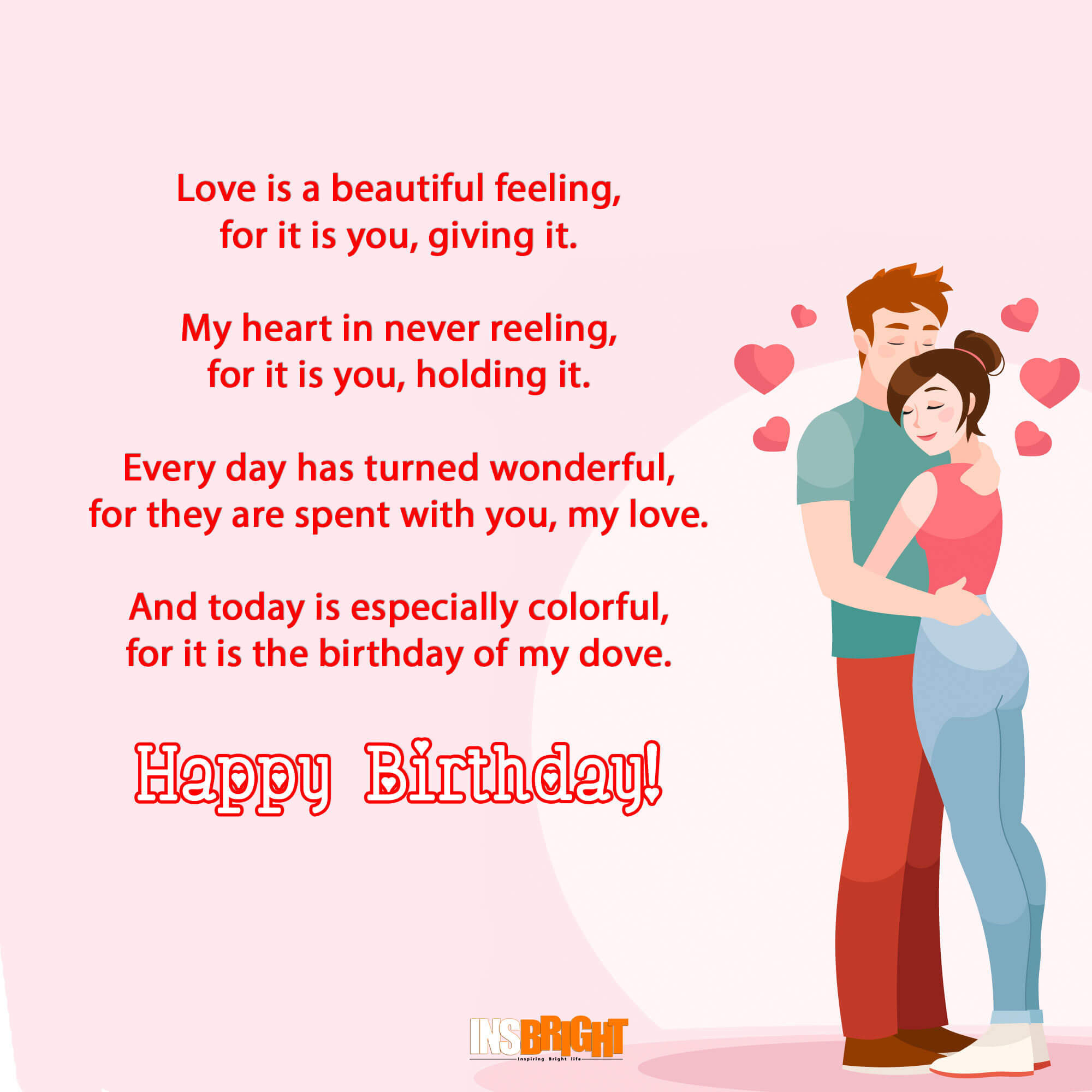 Happy Birthday Quotes For My Wife
 10 Romantic Happy Birthday Poems For Wife With Love From