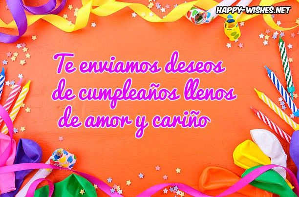 Happy Birthday Quotes Spanish
 Happy Birthday Wishes In Spanish Ultra Wishes