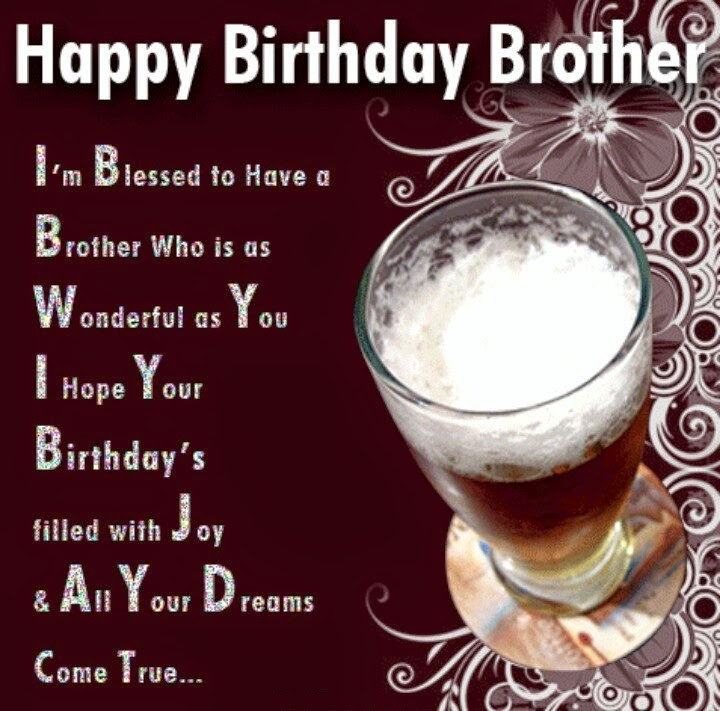 Happy Birthday Quotes To Brother
 HD BIRTHDAY WALLPAPER Happy birthday brother