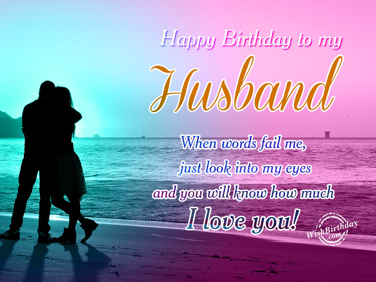 Happy Birthday Quotes To My Husband
 Birthday Wishes For Husband Birthday