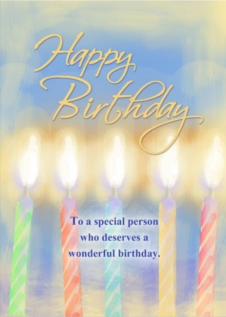 Happy Birthday Quotes To Someone Special
 Happy Birthday To Someone Special s and