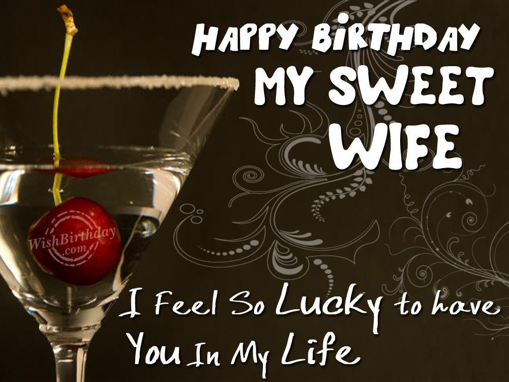 Happy Birthday Quotes To Wife
 50 Most Famous Birthday Quotes For Wife And Girlfriend
