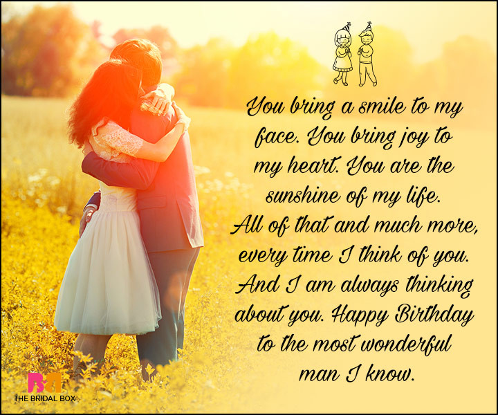 Happy Birthday Romantic Quotes
 Birthday Love Quotes For Him The Special Man In Your Life