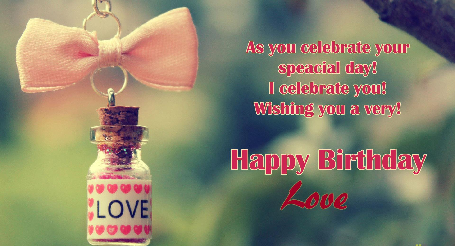 Happy Birthday Romantic Quotes
 Happy Birthday To Love HD Wallpapers Messages & Quotes