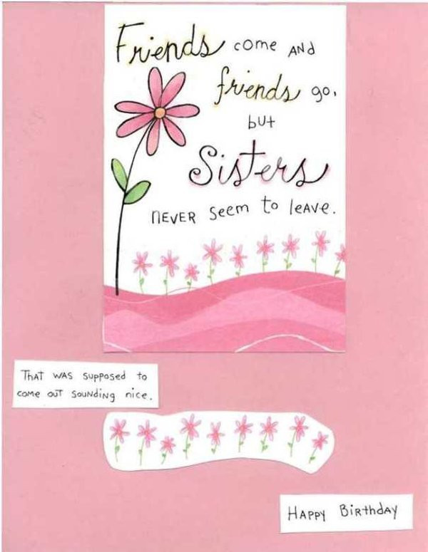 Happy Birthday Sister Funny Cards
 42 Best Funny Birthday & My Happy