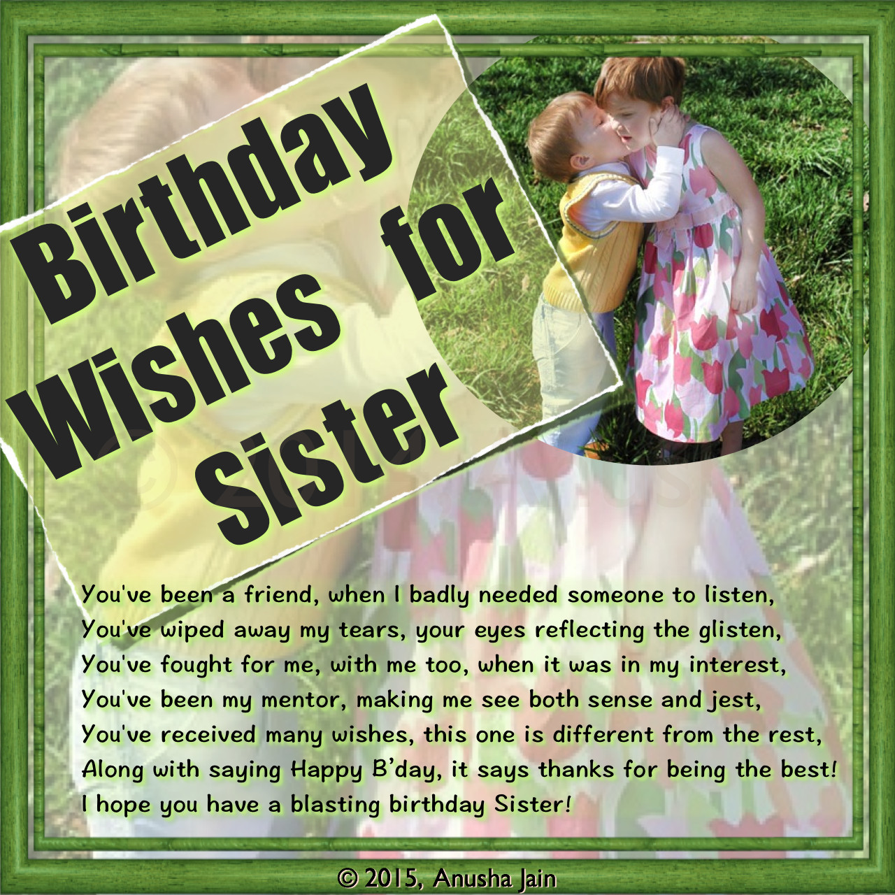 Happy Birthday Sister Poems Funny
 Birthday Wishes Texts and Quotes for Sisters Funny