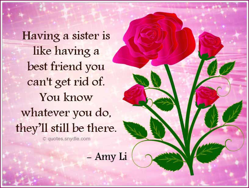 Happy Birthday To Sister Quotes
 Birthday Quotes for Sister – Quotes and Sayings