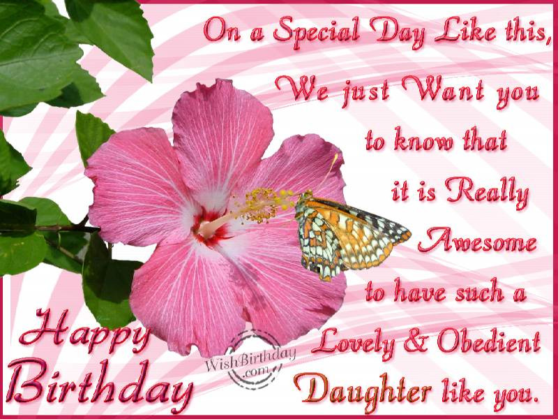 Happy Birthday Wishes For Daughter
 Happy Birthday Greetings for Daughter Let s Celebrate