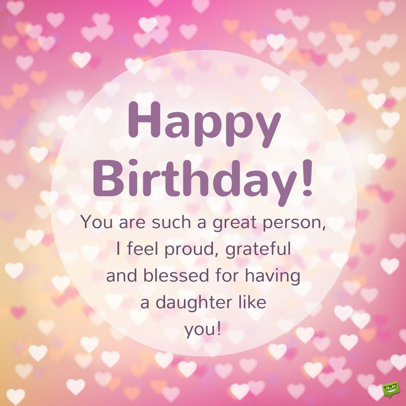 Happy Birthday Wishes For Daughter
 Happy Birthday Daughter