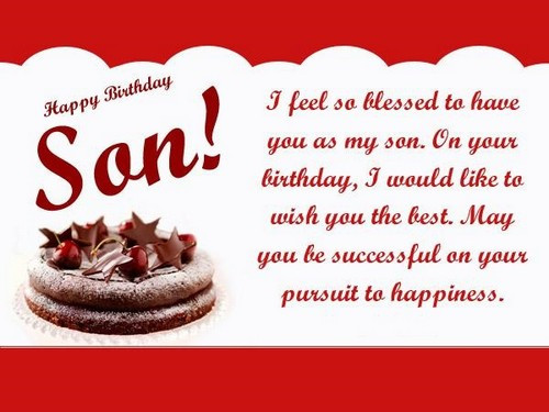 Happy Birthday Wishes For Son
 The 85 Happy Birthday Son from Mom