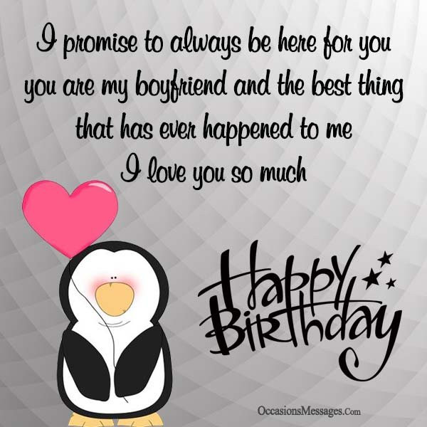 Happy Birthday Wishes To A Boyfriend
 Romantic Birthday Wishes for Boyfriend Occasions Messages