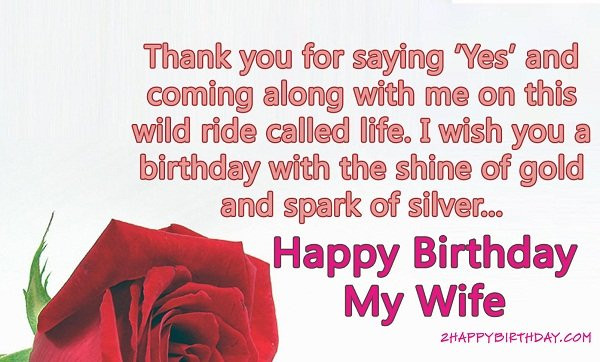 Happy Birthday Wishes To Wife
 Sweet Birthday Wishes & Messages for Wife 2HappyBirthday