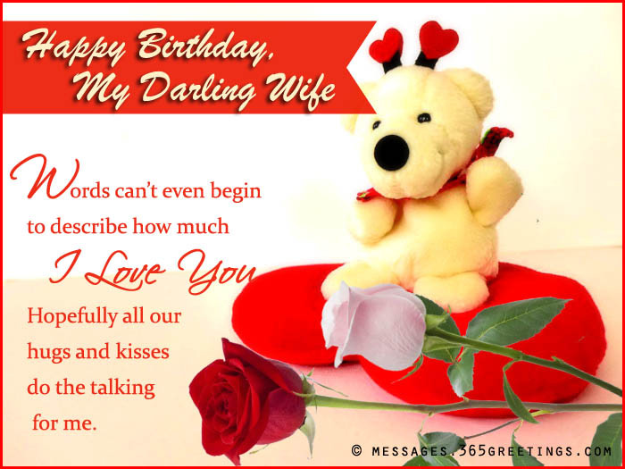 Happy Birthday Wishes To Wife
 Happy Birthday Wishes Messages and Greetings Messages