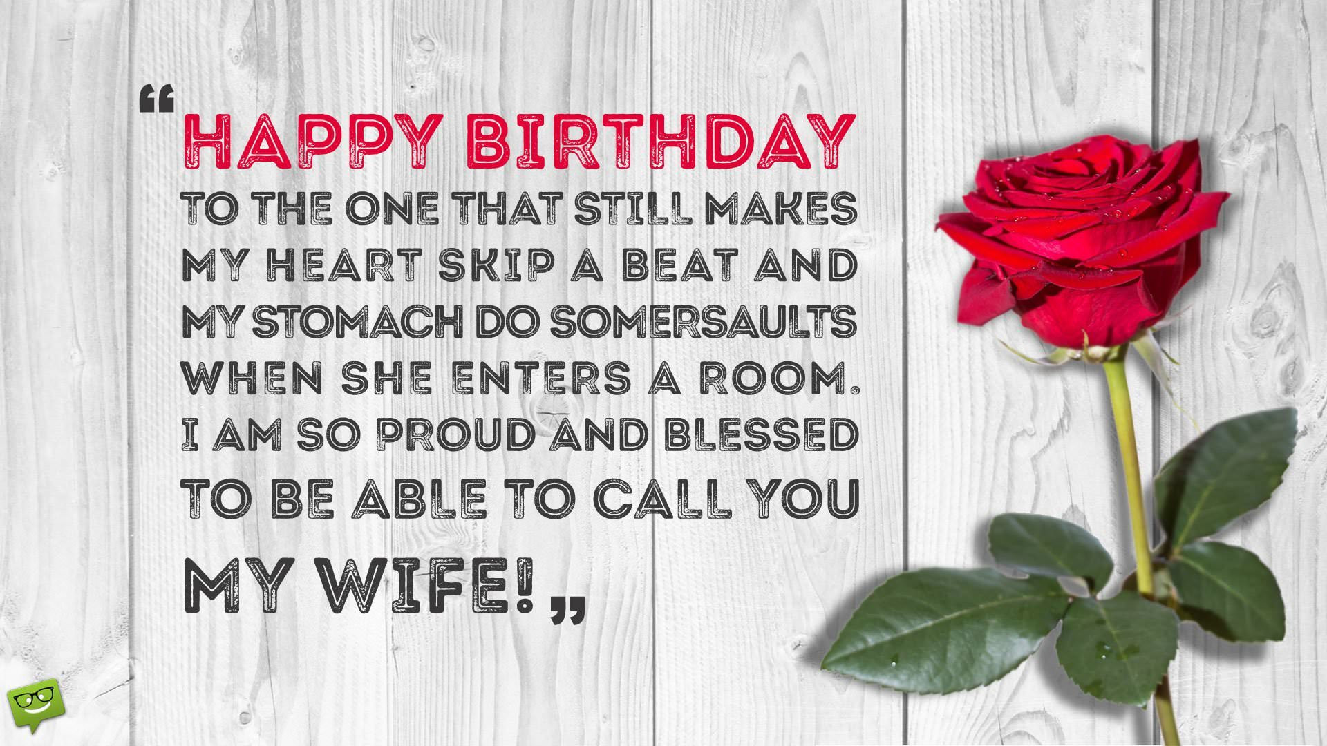Happy Birthday Wishes To Wife
 Romantic Birthday Wishes for your Wife