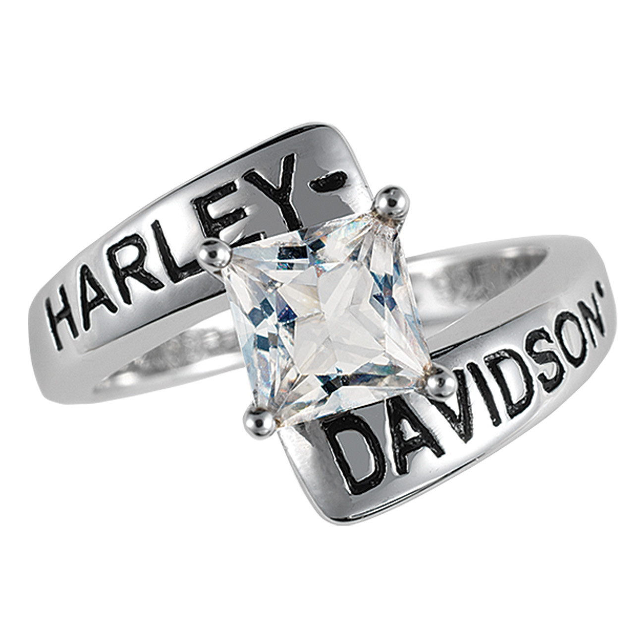 Harley Wedding Bands
 Harley Davidson La s Crossroads Birthstone Ring Woman