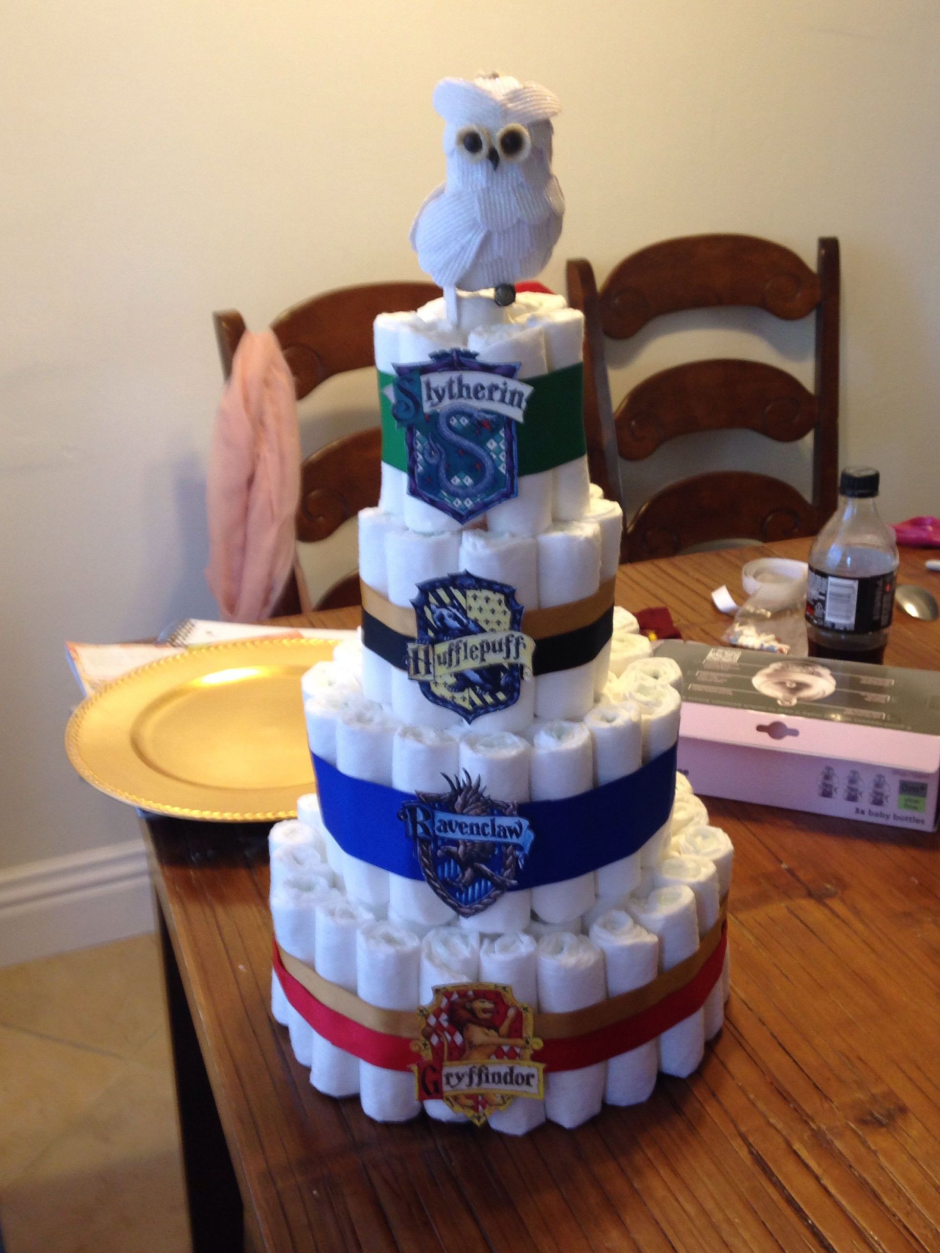 Harry Potter Baby Gift Ideas
 Harry Potter Diaper Cake