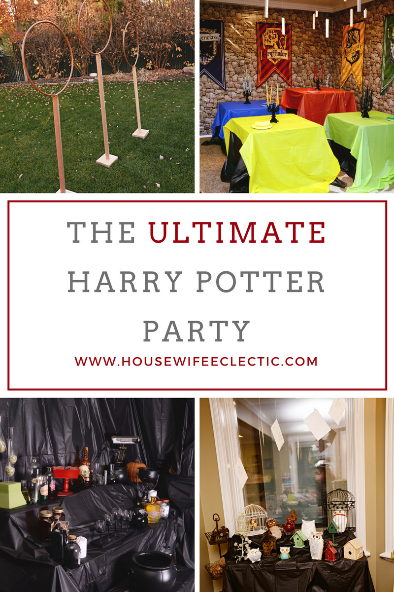 Harry Potter Birthday Party
 The ULTIMATE Harry Potter Party Housewife Eclectic