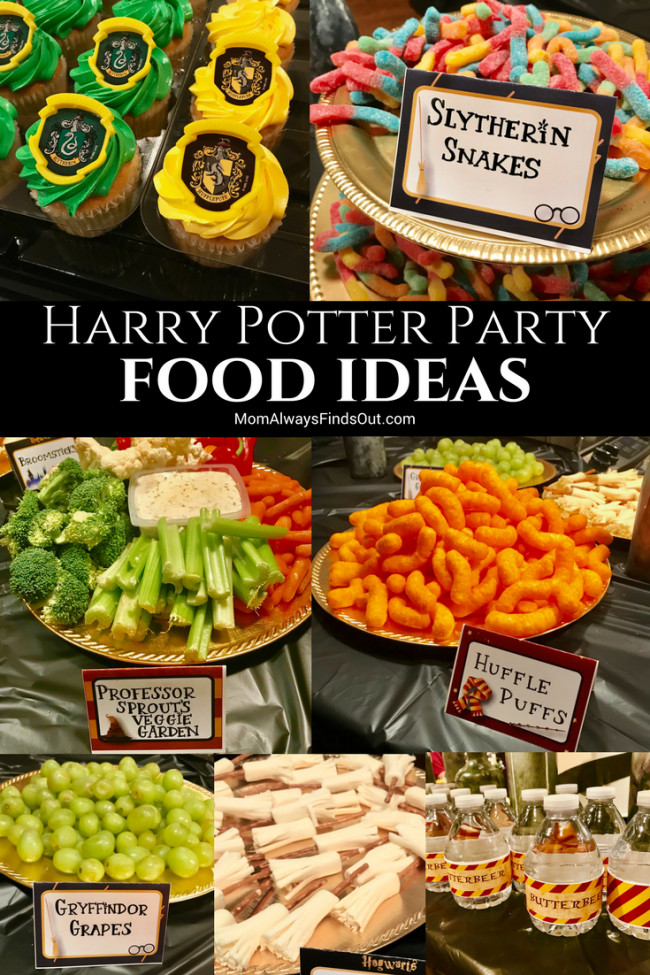 Harry Potter Birthday Party
 Harry Potter Birthday Party Food Ideas Mom Always Finds Out