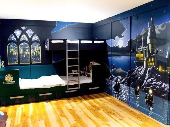 Harry Potter Kids Room
 Cool Harry Potter Bedroom Designs for Kids mybabydoo