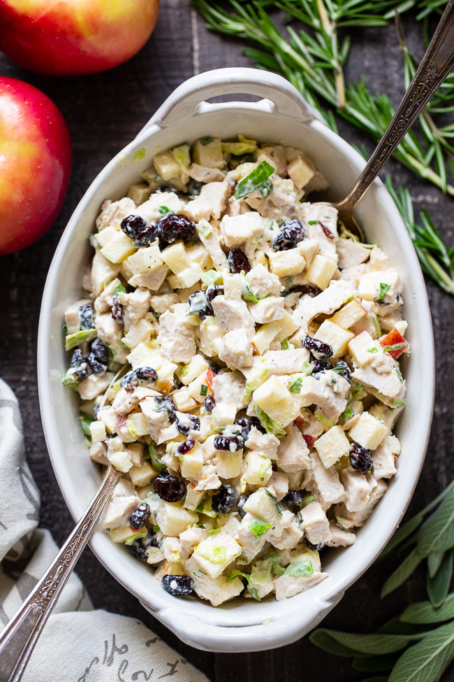 Harvest Chicken Salad
 Harvest Chicken Salad with Herbed Aioli Paleo Whole30