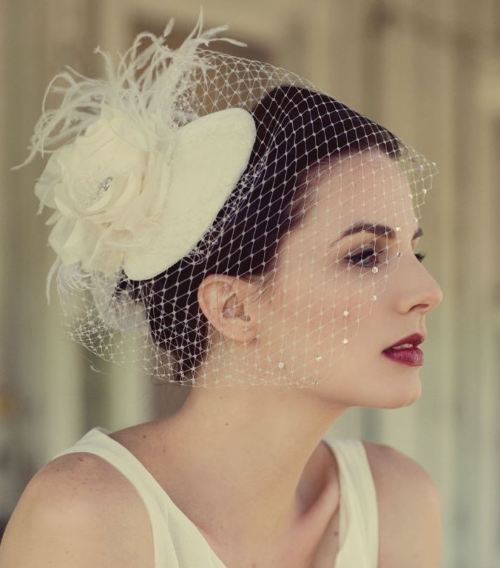 Hat With Veil For Wedding
 HATS on Pinterest